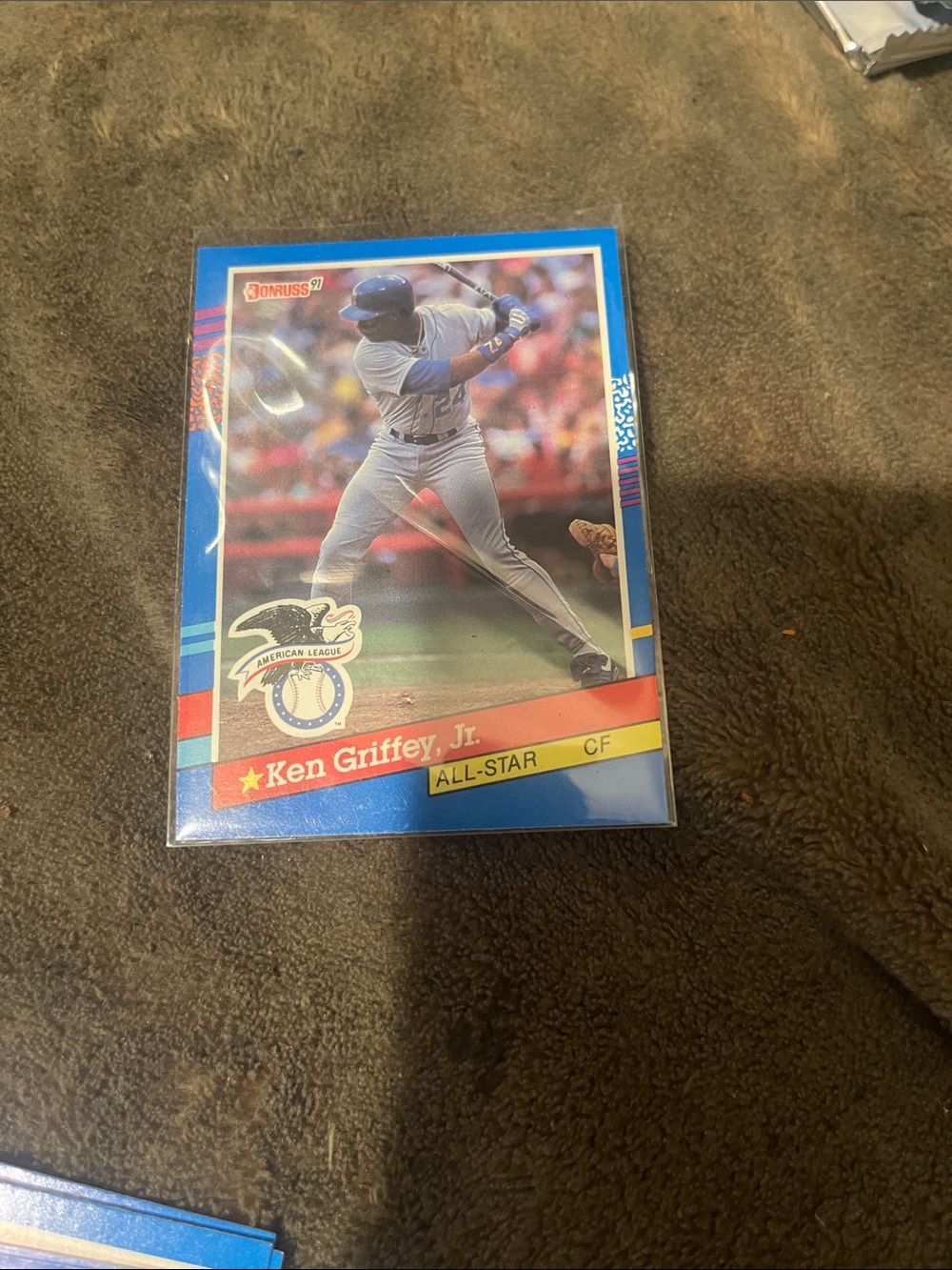 Ken Griffey Jr. All-Star Baseball Card - Blue Border